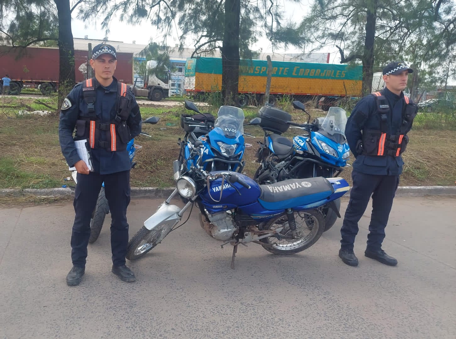 Motoristas de Caminera recuperan dos motocicletas robadas, una de ellas hurtada hace 5 días