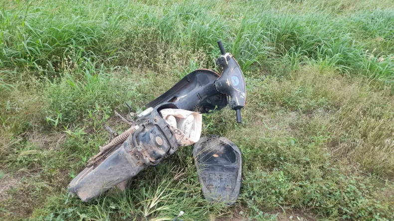 Detuvieron a un motociclista con más de un kilo y medio de marihuana