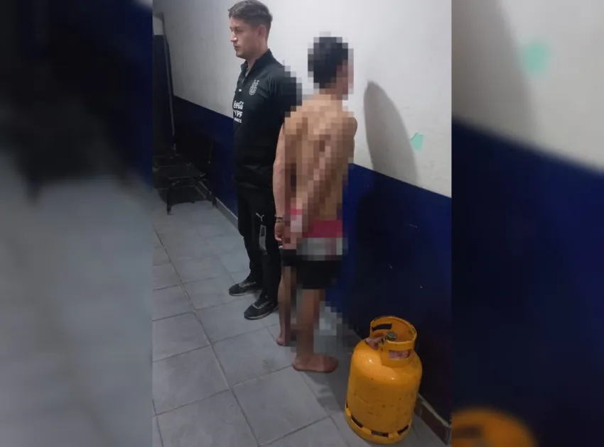 Amenazó a su expareja con incendiar la casa con un tubo de gas: terminó detenido