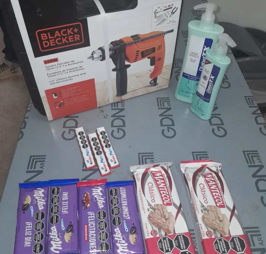 Taladro, chocolates y cremas: intentó robar en un supermercado de Resistencia y quedó detenido