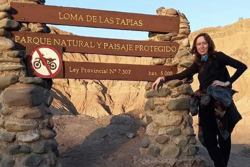 Encontraron muerta a la joven turista alemana que desapareció en el cerro Tres Marías en San Juan