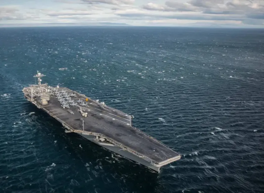 Un portaaviones nuclear de Estados Unidos se encuentra en Argentina para ejercicios militares en conjunto