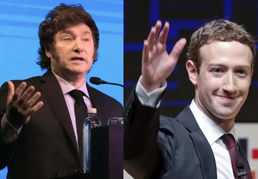Javier Milei se reunirá con Mark Zuckerberg para ofrecer a Argentina como polo de innovación tecnológica