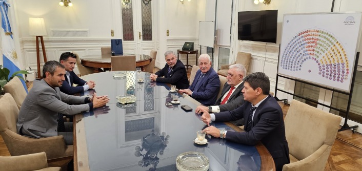 CAME se reunió con el presidente de la Cámara baja, Martín Menem, y con el diputado Gabriel Bornoroni