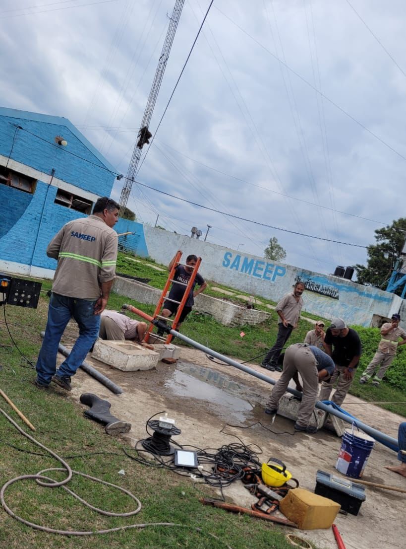 Charadai: SAMEEP ejecutó múltiples intervenciones para garantizar un mayor abastecimiento de agua potable