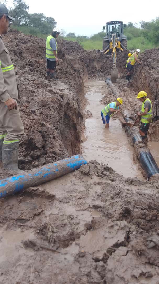 SAMEEP reparó cañería del acueducto Colonia Benítez – Margarita Belén