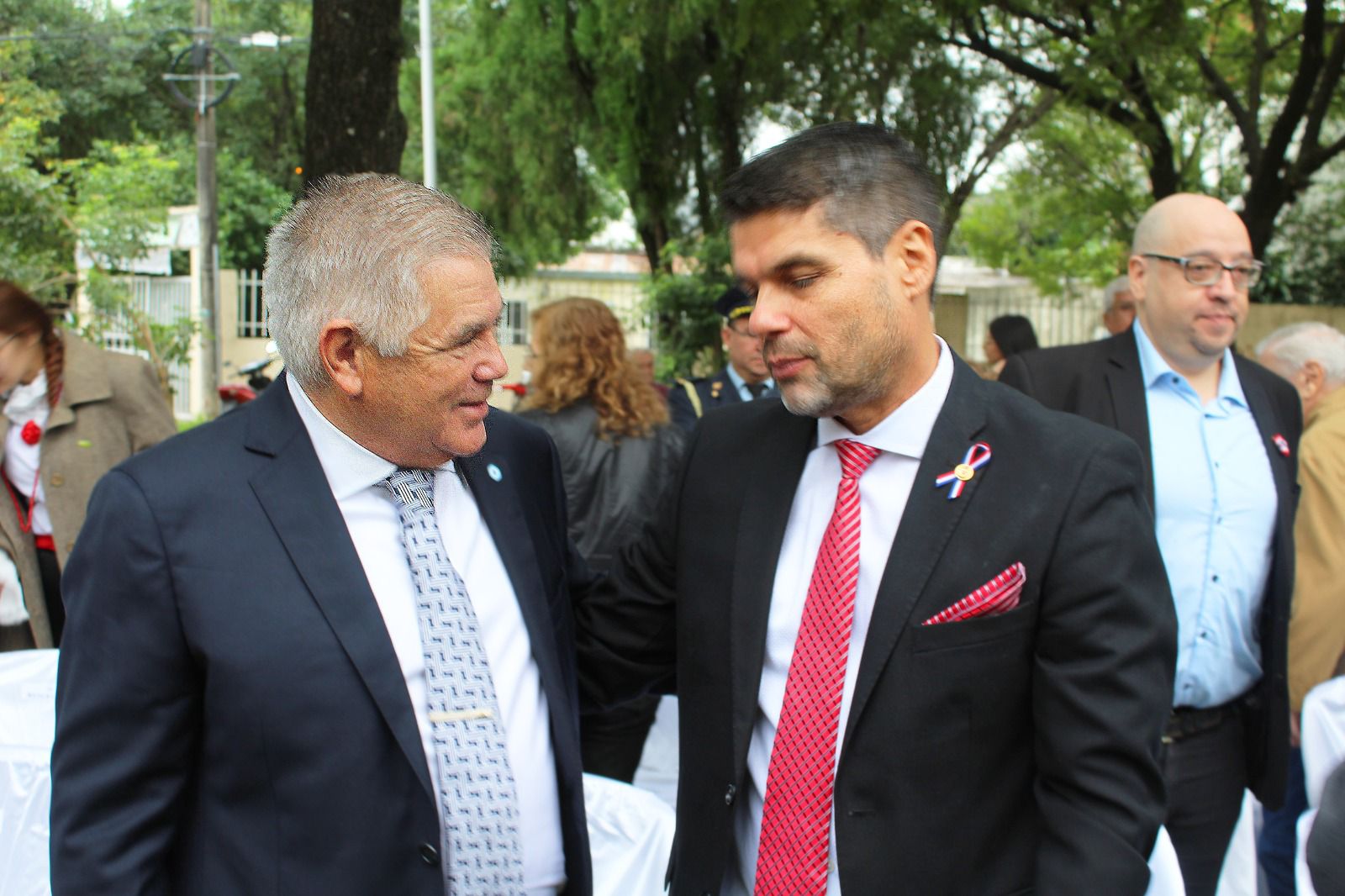 Sameep formó parte de la celebración de la semana por los 213 años de la Independencia de Paraguay