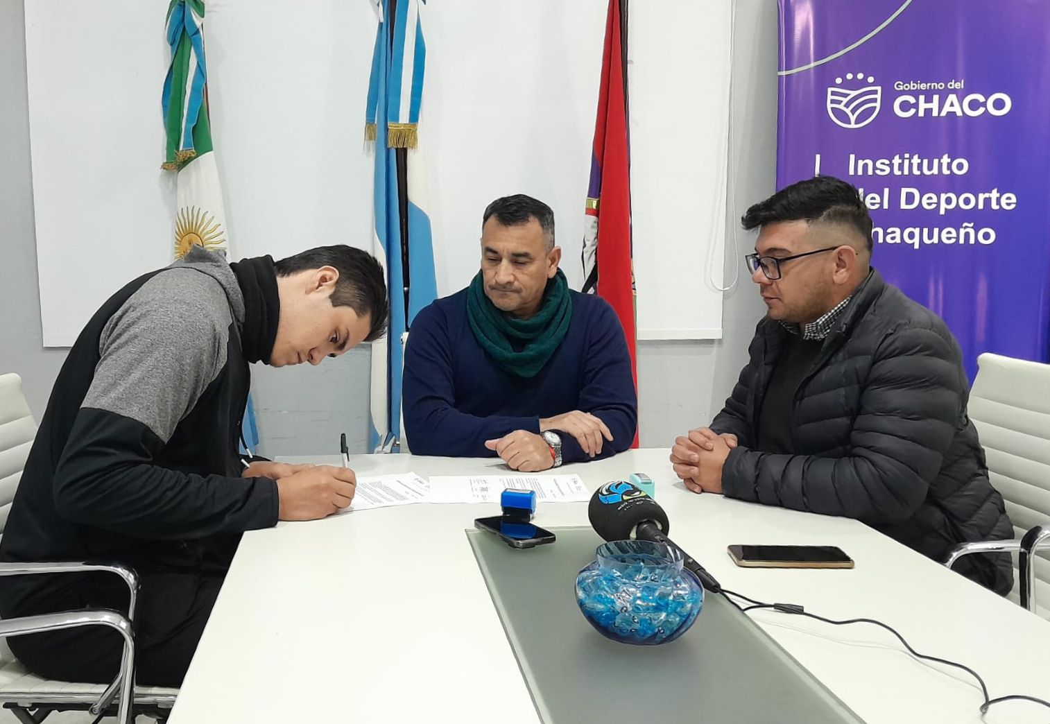 Deportes: Benjamín Cativa, continuará sus estudios con el acompañamiento del Gobierno Provincial