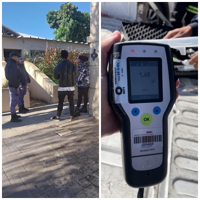 Generaba disturbios en el Domo del Centenario: tenía 1,48º de alcoholemia positiva