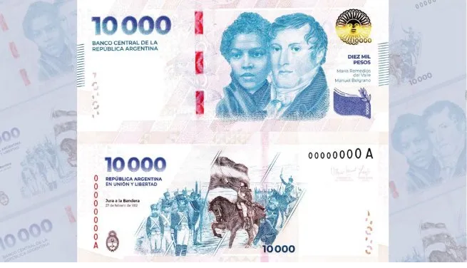 Billetes de $10.000: ¿Cuándo llegarán a todos los usuarios y empezarán a funcionar en los cajeros?