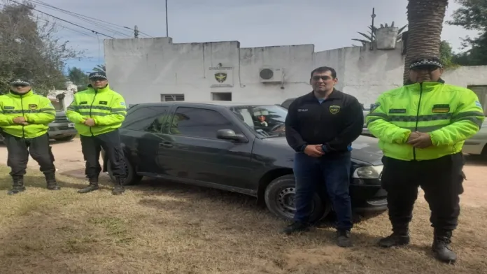 La Caminera detectó un auto buscado por la Justicia de Buenos Aires, desde 2016