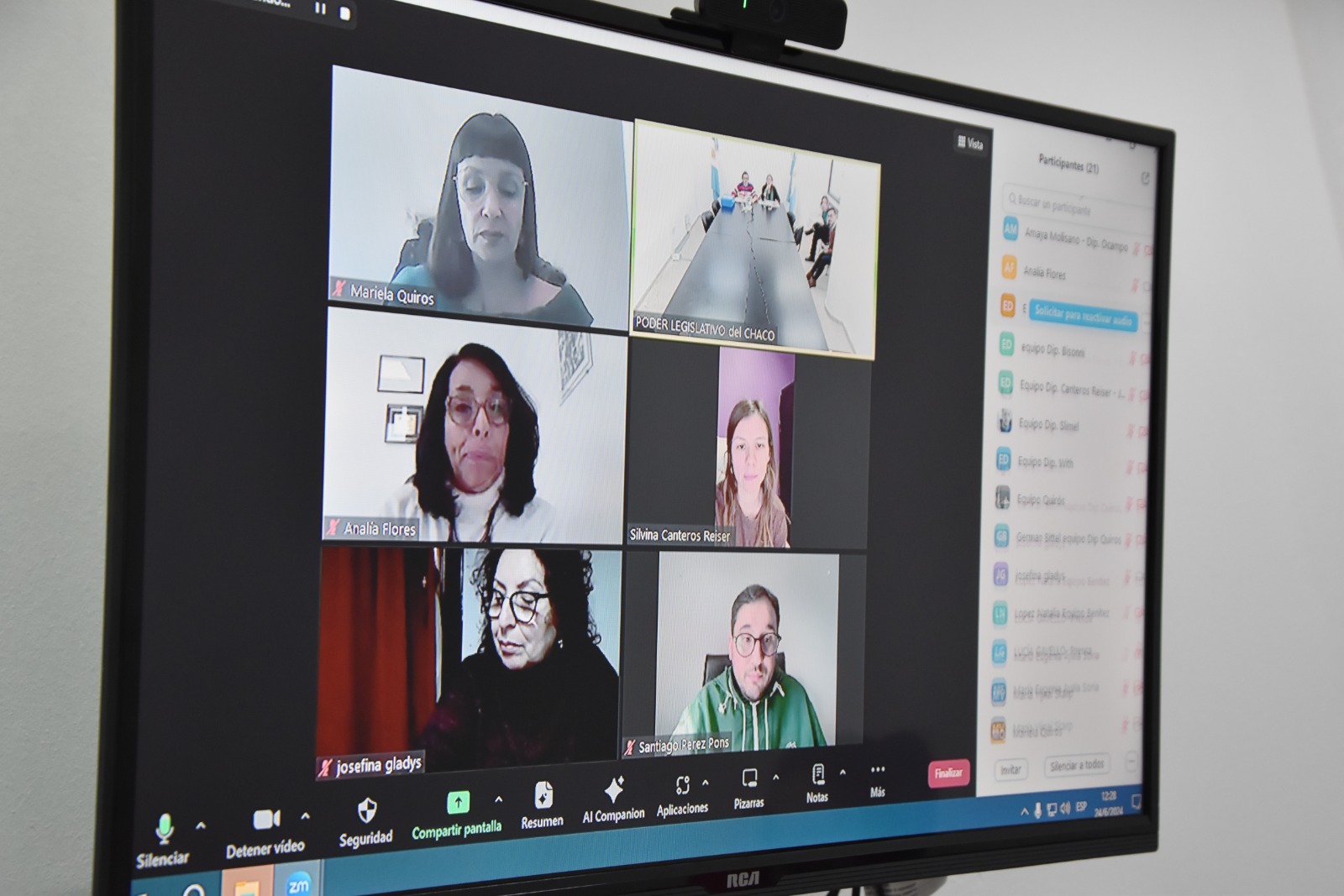 La Comisión de Géneros concretó su octava reunión ordinaria