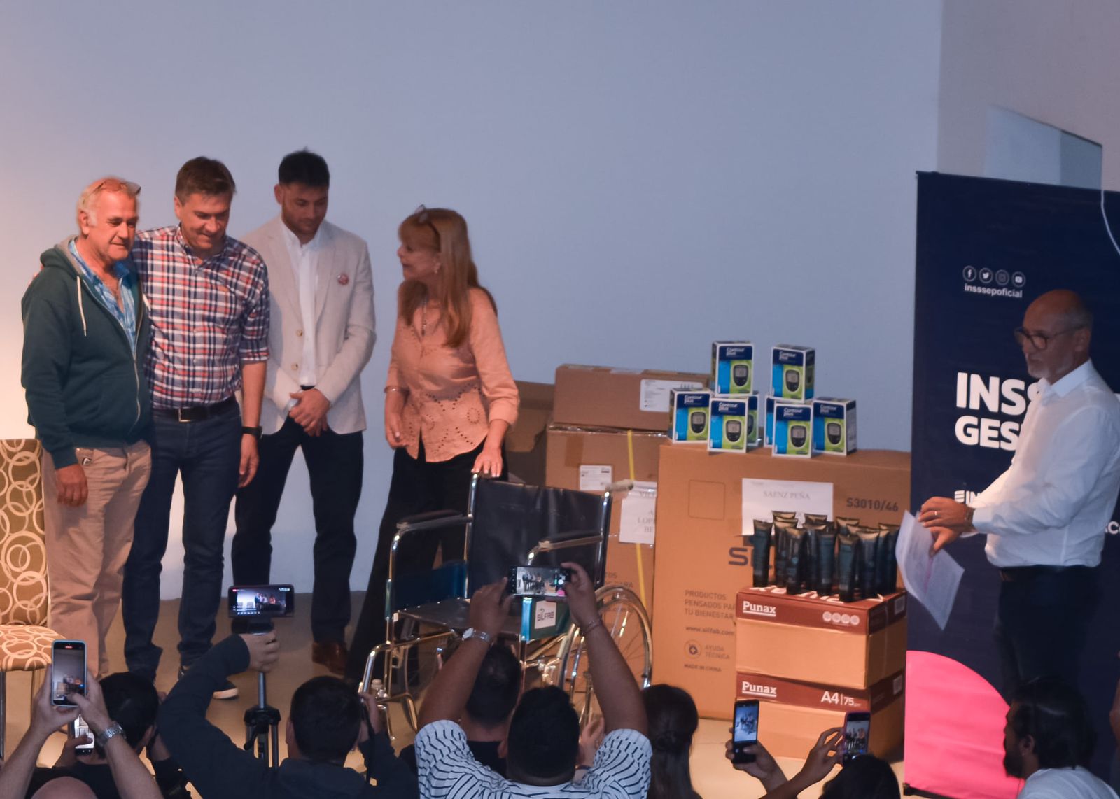 «INSSSEP GESTIONA» en Villa Berthet