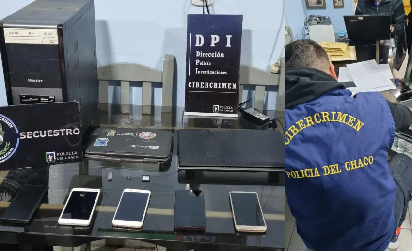 Grooming en Chaco: detuvieron a profesor que solicitaba imágenes íntimas a sus alumnas