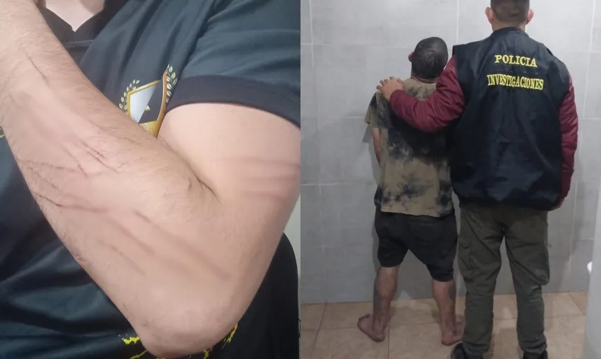 Insólito robo en el barrio Carpincho Macho: un ladrón quiso impedir su detención a los cintazos