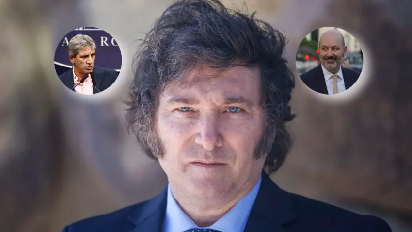 Milei confirmó el ingreso de Sturzenegger al gabinete y respaldó a Caputo