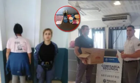 Intentó llevarse una horma de queso, carne y suavizante para ropa de un supermercado: quedó detenida