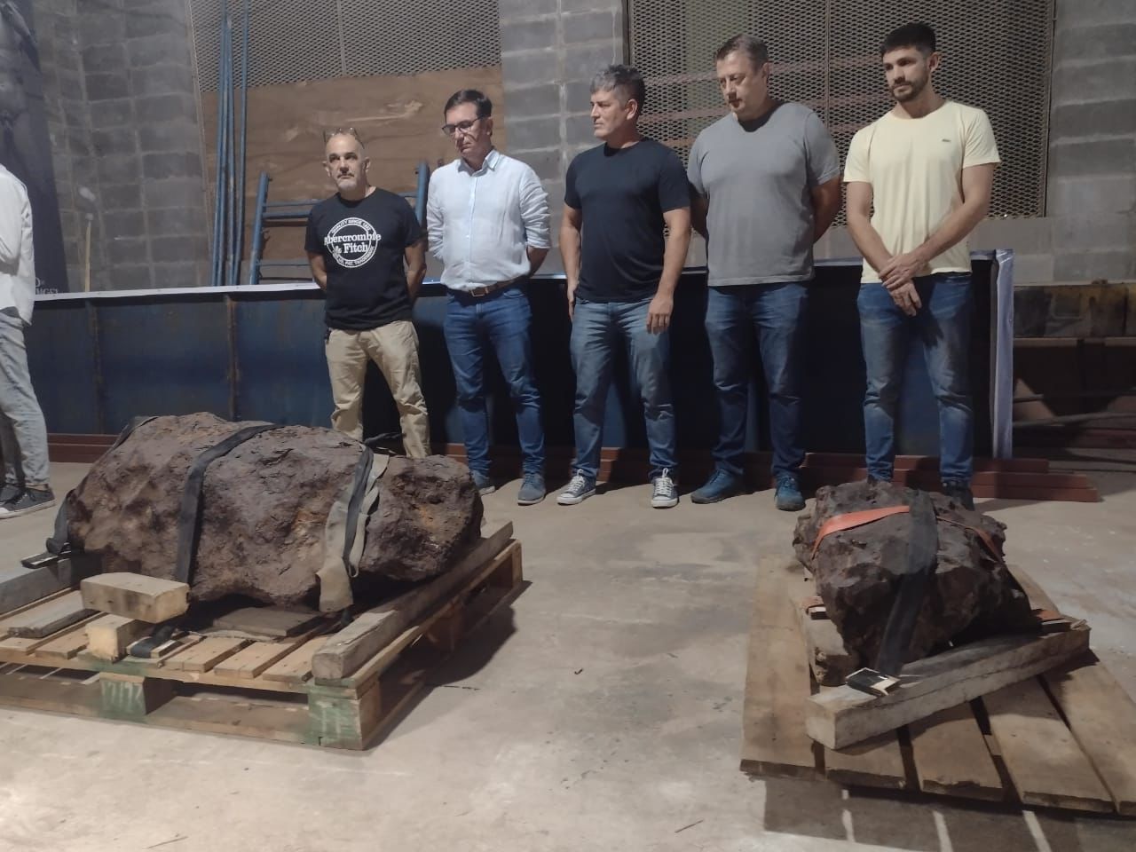 Están en el Chaco dos meteoritos recuperados por el gobierno provincial