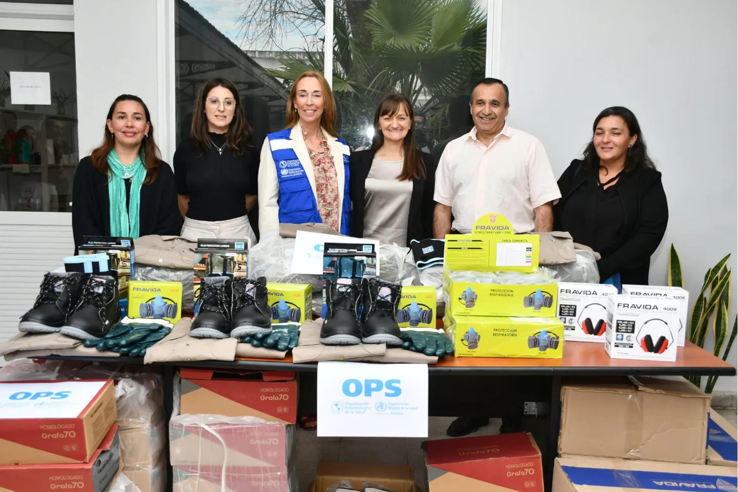 Entregaron materiales de protección e indumentaria para la Dirección de Epidemiología