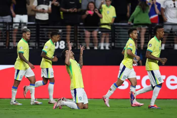 Copa América: Brasil se despertó con una goleada 4-1 ante Paraguay