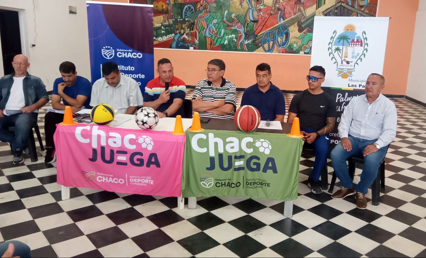 Las Palmas: El Instituto del Deporte Chaqueño presentó «Chaco Juega»
