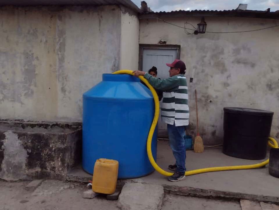 Enrique Urien: Sameep continúa con la asistencia de agua potable