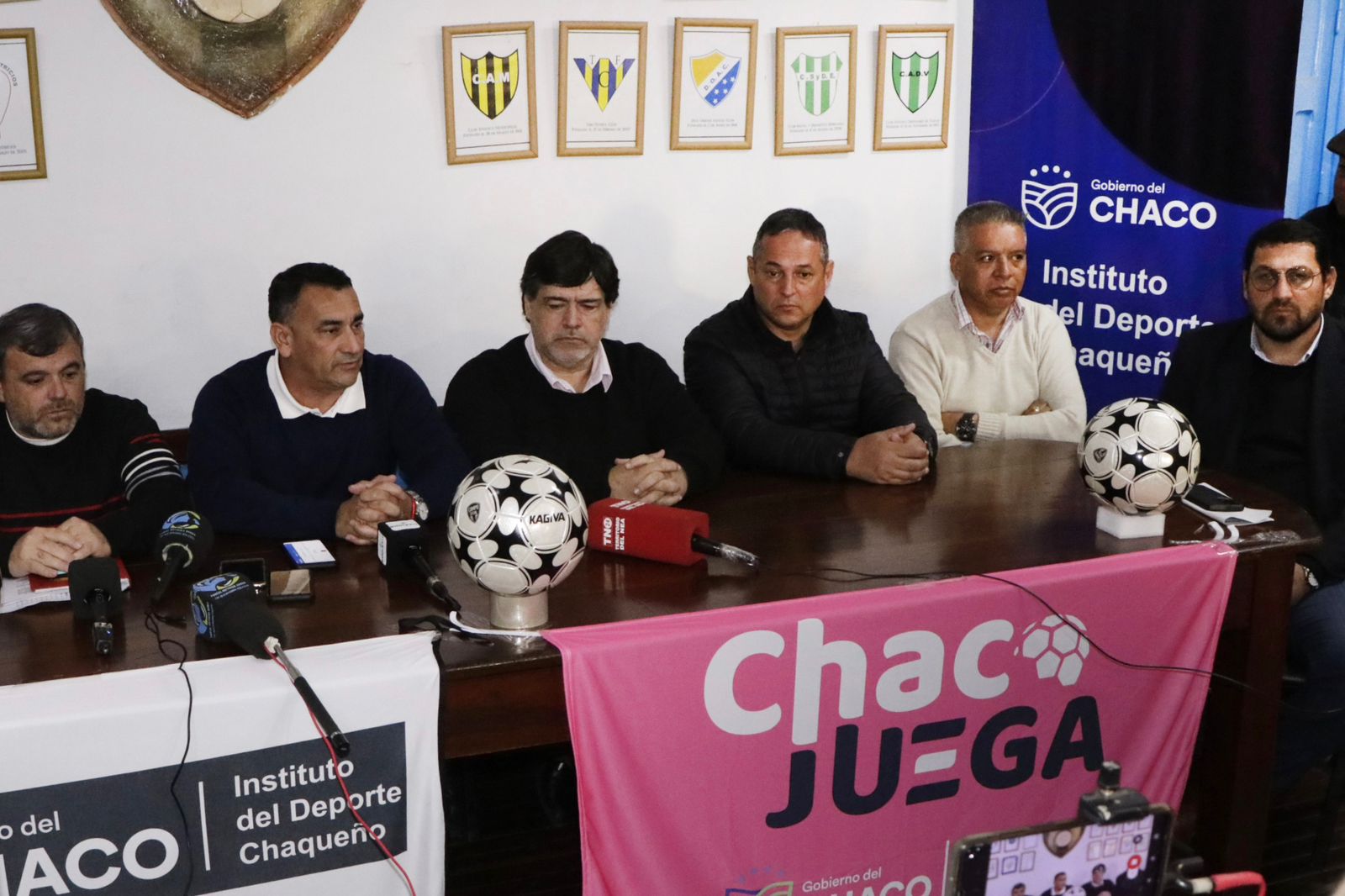 El gobierno provincial apoya el lanzamiento del Torneo Federativo Masculino de Fútbol