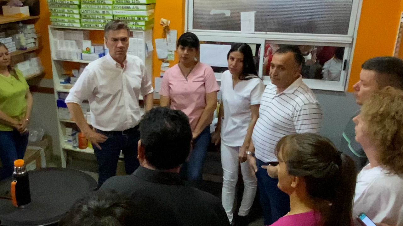 Taco Pozo: el gobernador Zdero encabezó hoy un operativo Sanitario Integral en el Hospital local