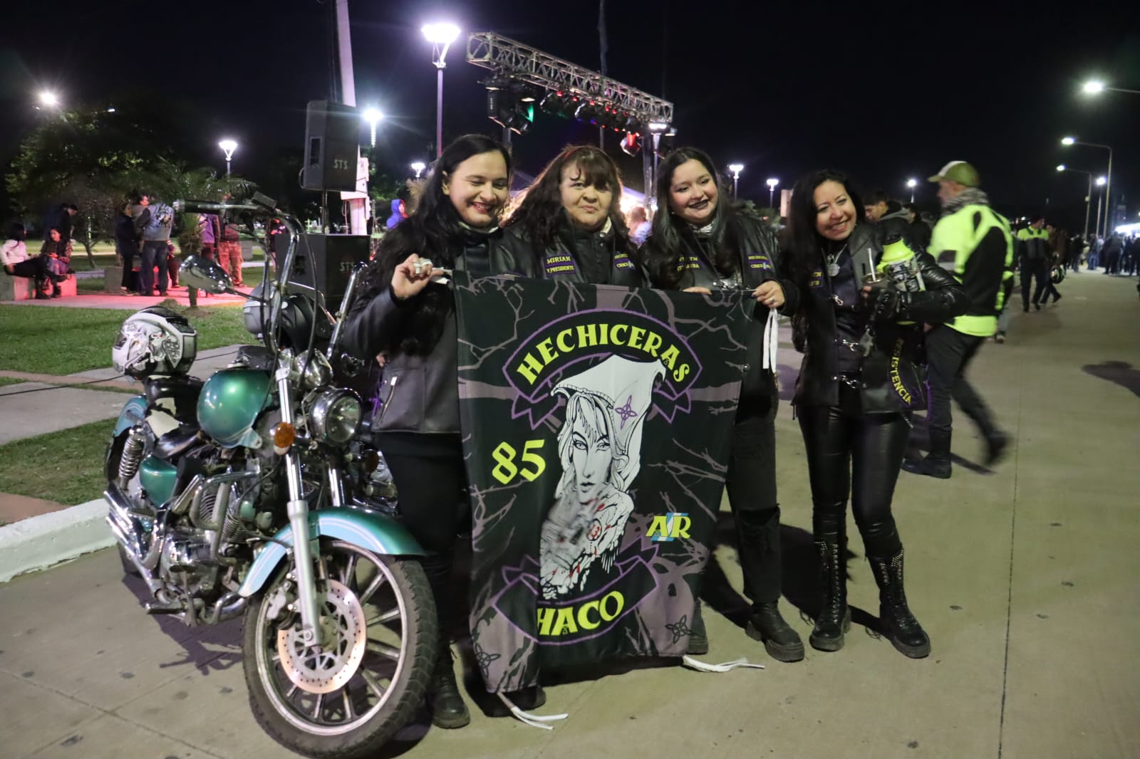 Expo motos en el Parque de la Democracia