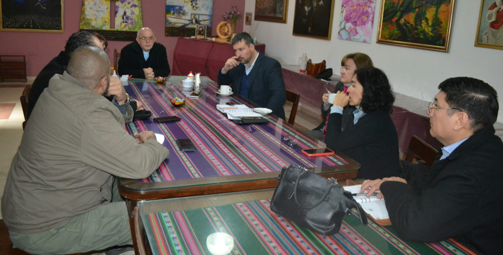 Romero Castelan se reunió con Dus por la regularización dominial de la capilla Nuestra Señora de Guadalupe