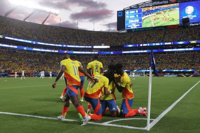 Colombia se impuso ante Uruguay y jugará la final ante Argentina