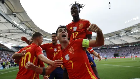 En un partidazo, España eliminó al anfitrión Alemania en tiempo extra y se metió en semifinales