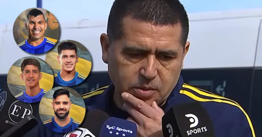 Riquelme salió a hablar por el escándalo de los refuerzos: «Hubo un temita con los horarios»