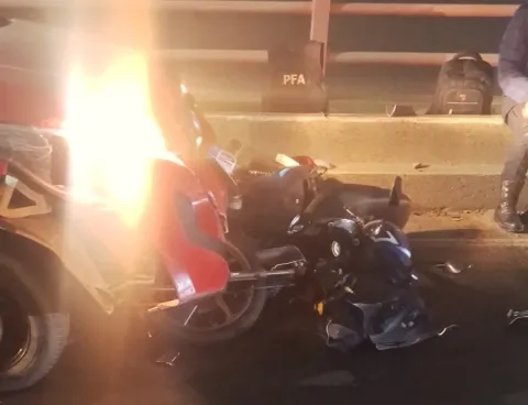 Impactante accidente en el Puente Chaco – Corrientes del que no hubo que lamentar víctimas