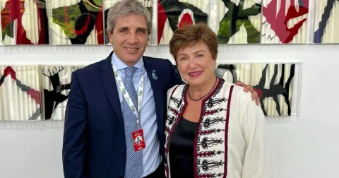 Caputo se reunirá con la jefa del FMI y la secretaria del Tesoro de EEUU buscando un nuevo préstamo