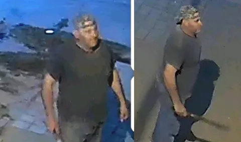 Amenazó a inspectores de tránsito con un machete, se fugó y ahora está detenido