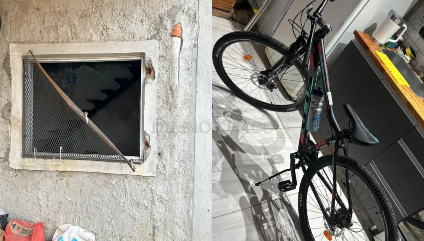 Llegó a tiempo antes de que le desvalijen la casa pero se robaron objetos importantes: buscan una bici