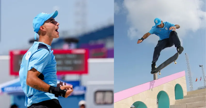 Argentina sumó su tercer diploma olímpico de París con una actuación histórica en skateboarding