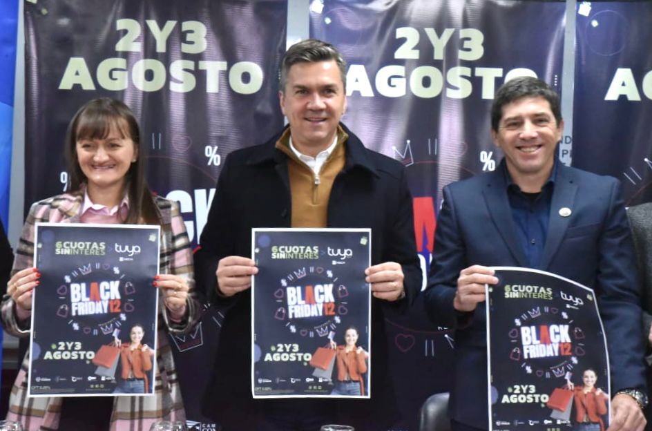 El gobierno provincial recuerda que el 2 y el 3 de agosto  vuelve el Black Friday a Resistencia