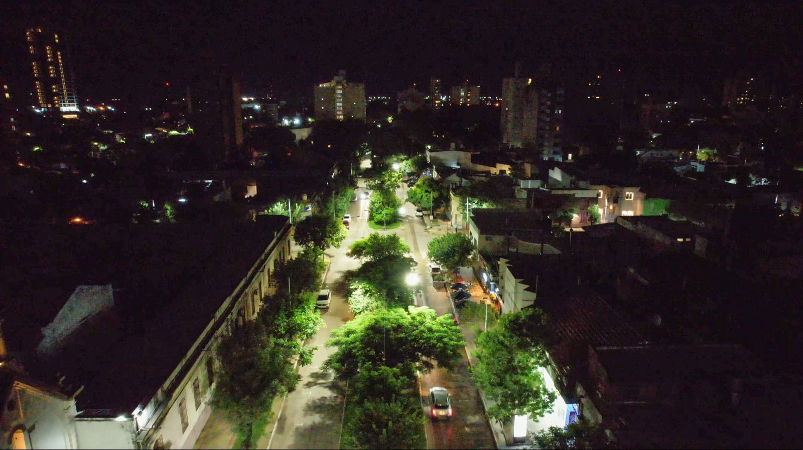 Secheep avanza con la recuperación de la red  de alumbrado público de Resistencia