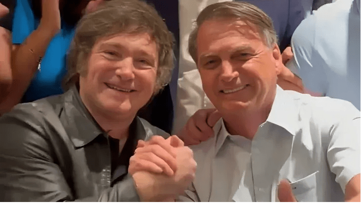 Milei viajará a Brasil para reunirse con Bolsonaro y participar de una cumbre conservadora