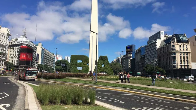 Un hincha argentino murió en el Obelisco durante la final de la Copa América 2024