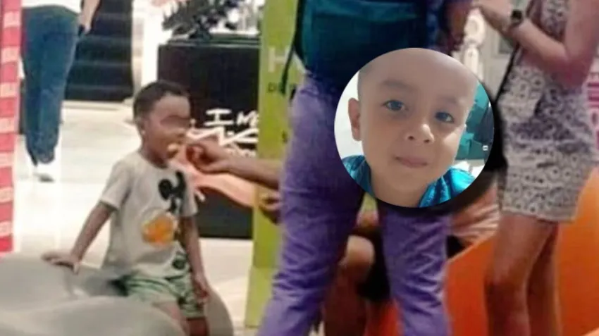 La Justicia descartó que sea Loan el niño que apareció en una foto en un shopping de Colombia