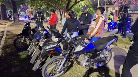 Operativo anti-wileros en Resistencia: secuestraron 27 motocicletas por conducción peligrosa