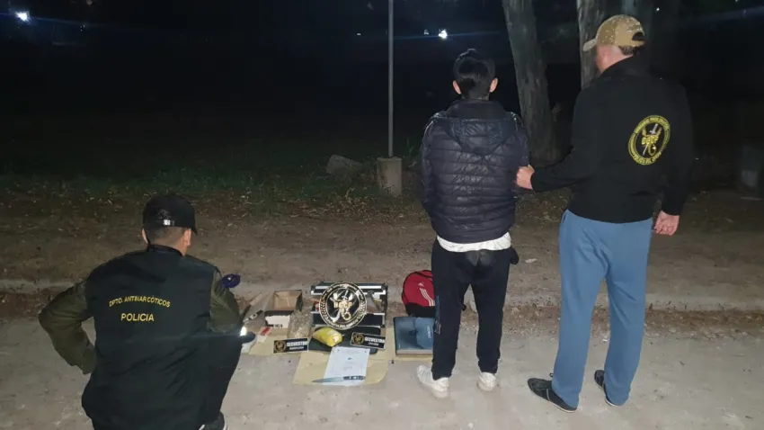 Nuevo secuestro de cocaína y marihuana en Sáenz Peña terminó con un detenido