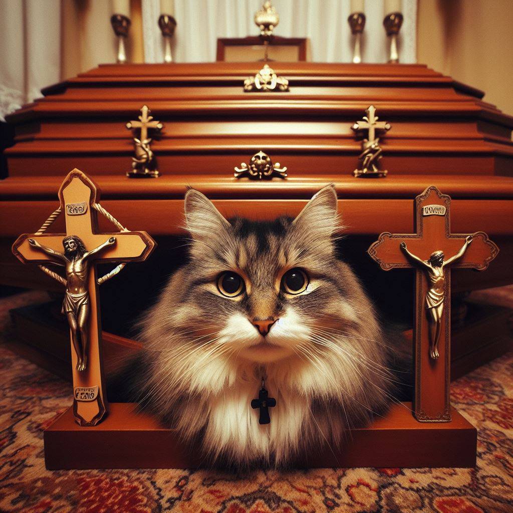 Así anuncian los gatos la muerte de su dueño