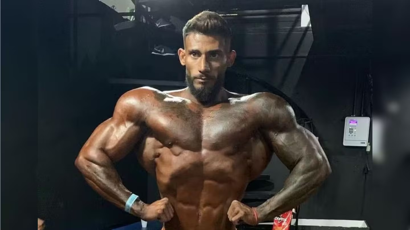 Un fisicoculturista participó en un torneo, quedó tercero y minutos después murió de un paro cardíaco