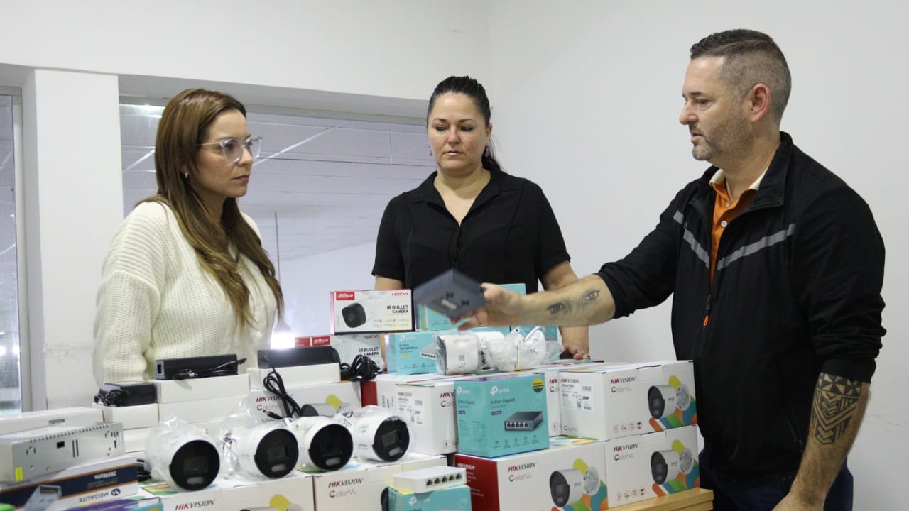 Barranqueras: Con la adquisición de 45 cámaras el Municipio refuerza la seguridad en la Ciudad