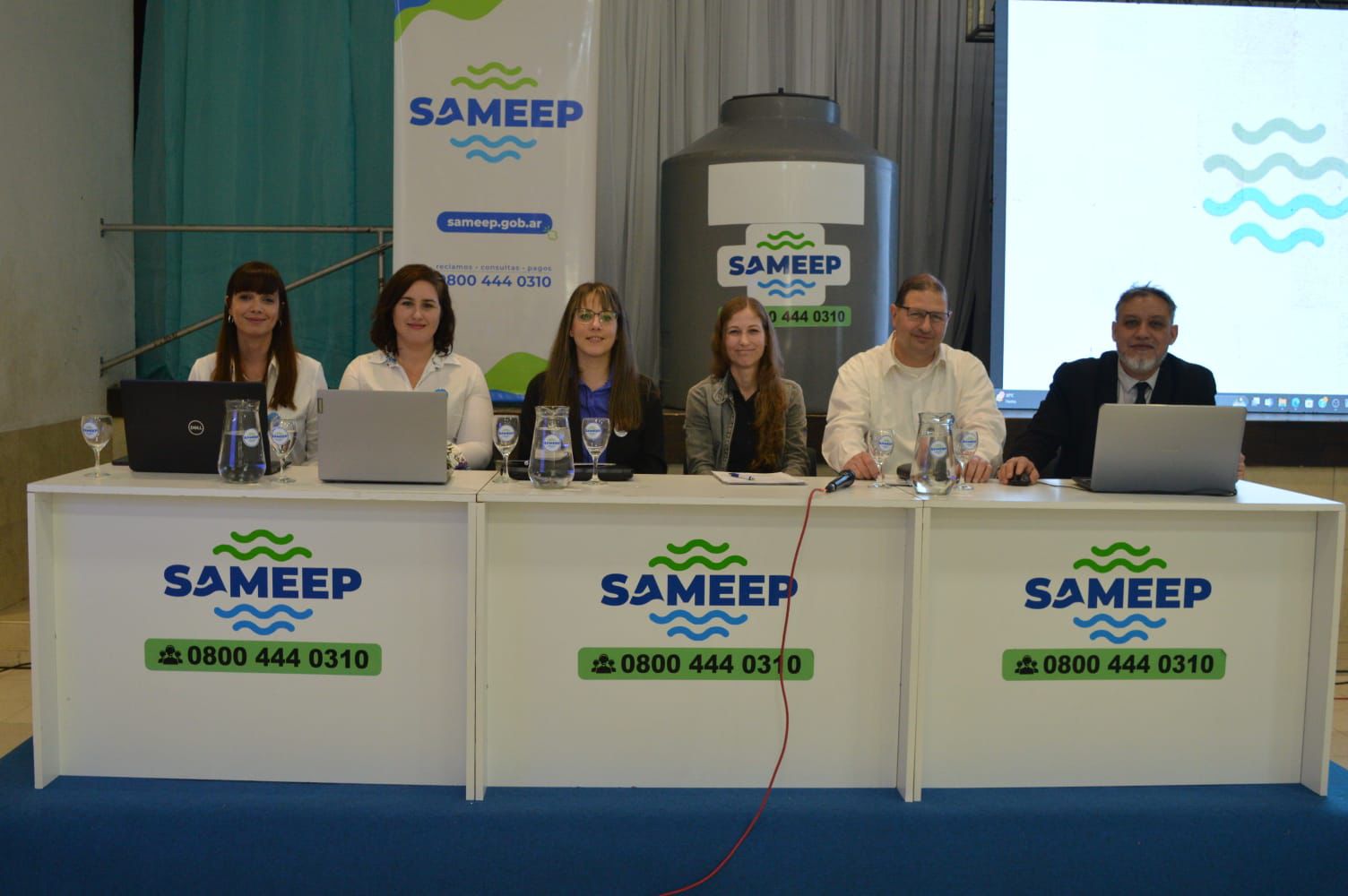 Charata: Sameep realizó hoy la Audiencia Pública para readecuar la tarifa de agua y cloaca