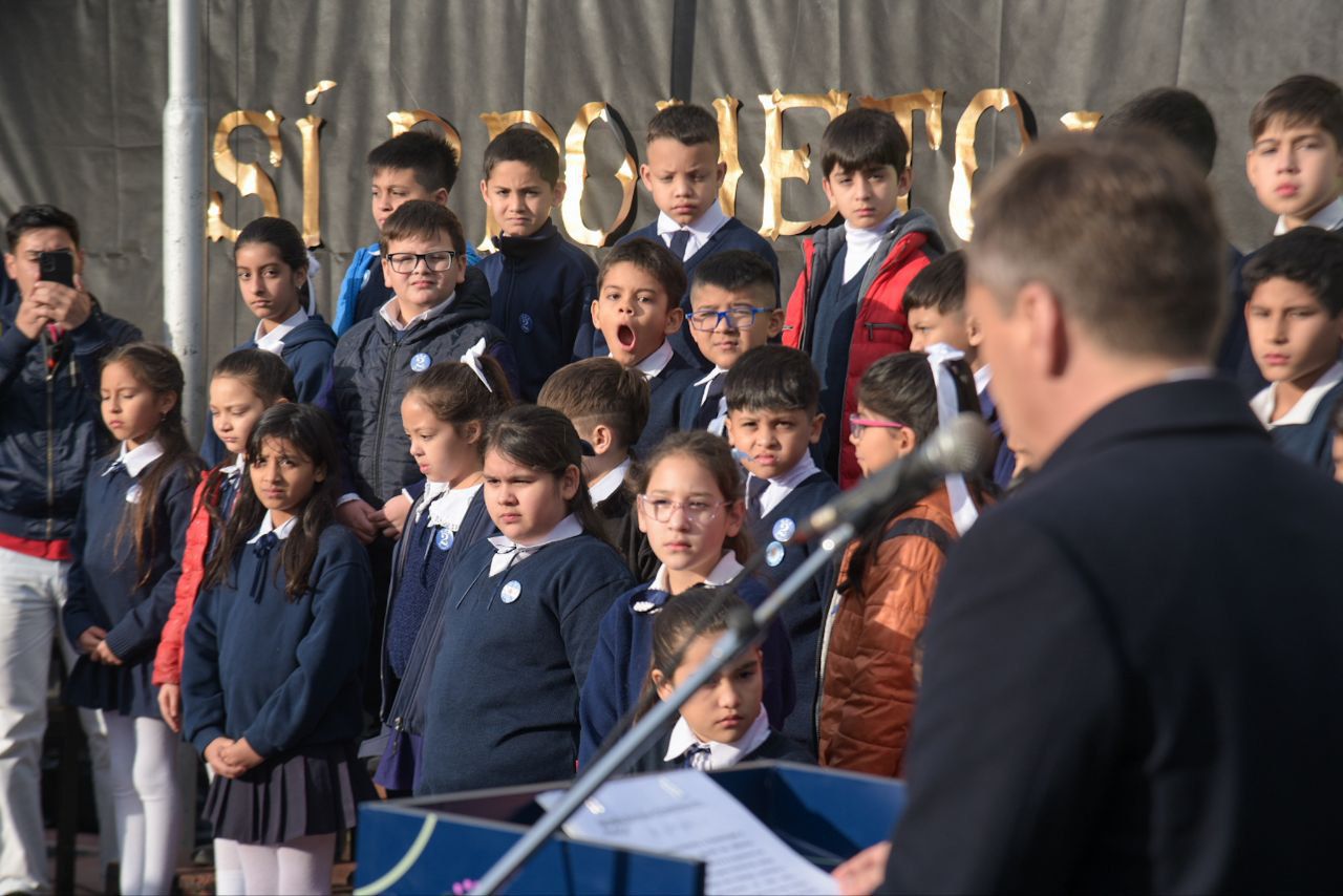 73°Aniversario de la Provincialización: alumnos de 4° grado prometieron Lealtad a la Bandera del Chaco